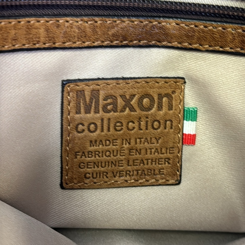 Vintage Brown Shoulder Bag with Chain Strap - Picture 3 of 12